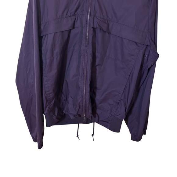 Nike SB Purple Zip-Up Windbreaker Jacket Size Large Many zippered Pockets - Picture 5 of 16